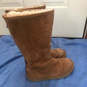 UGG Australia Knightsbridge Back Zip Suede Boots